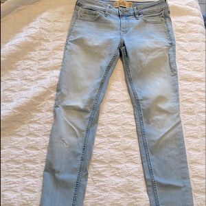 hollister low rise super skinny jeans